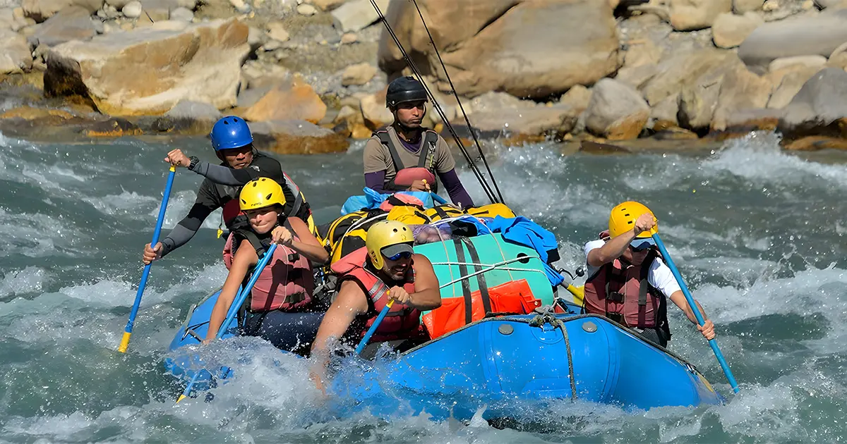 rafting