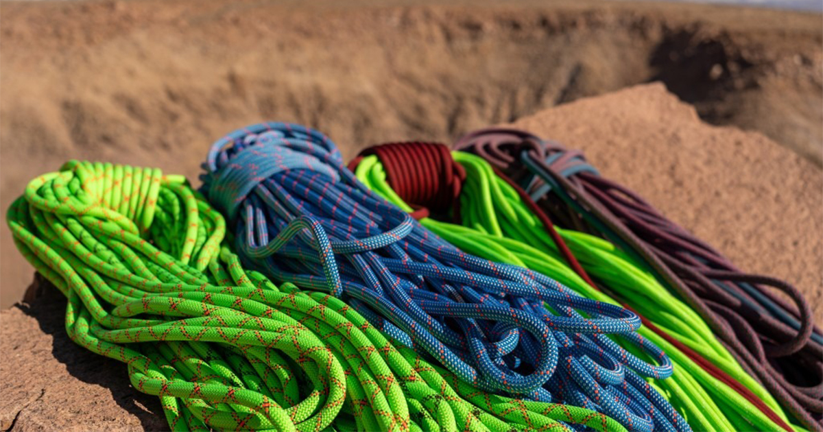 climbing ropes