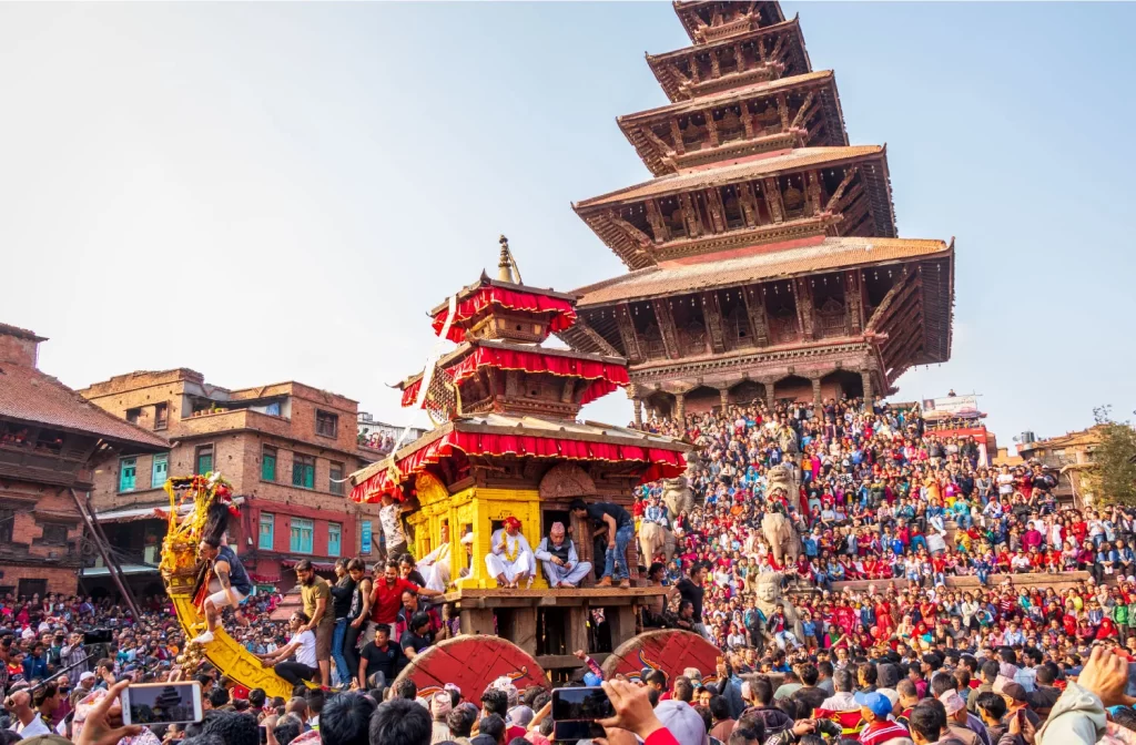 Bisket Jatra festivals in nepal