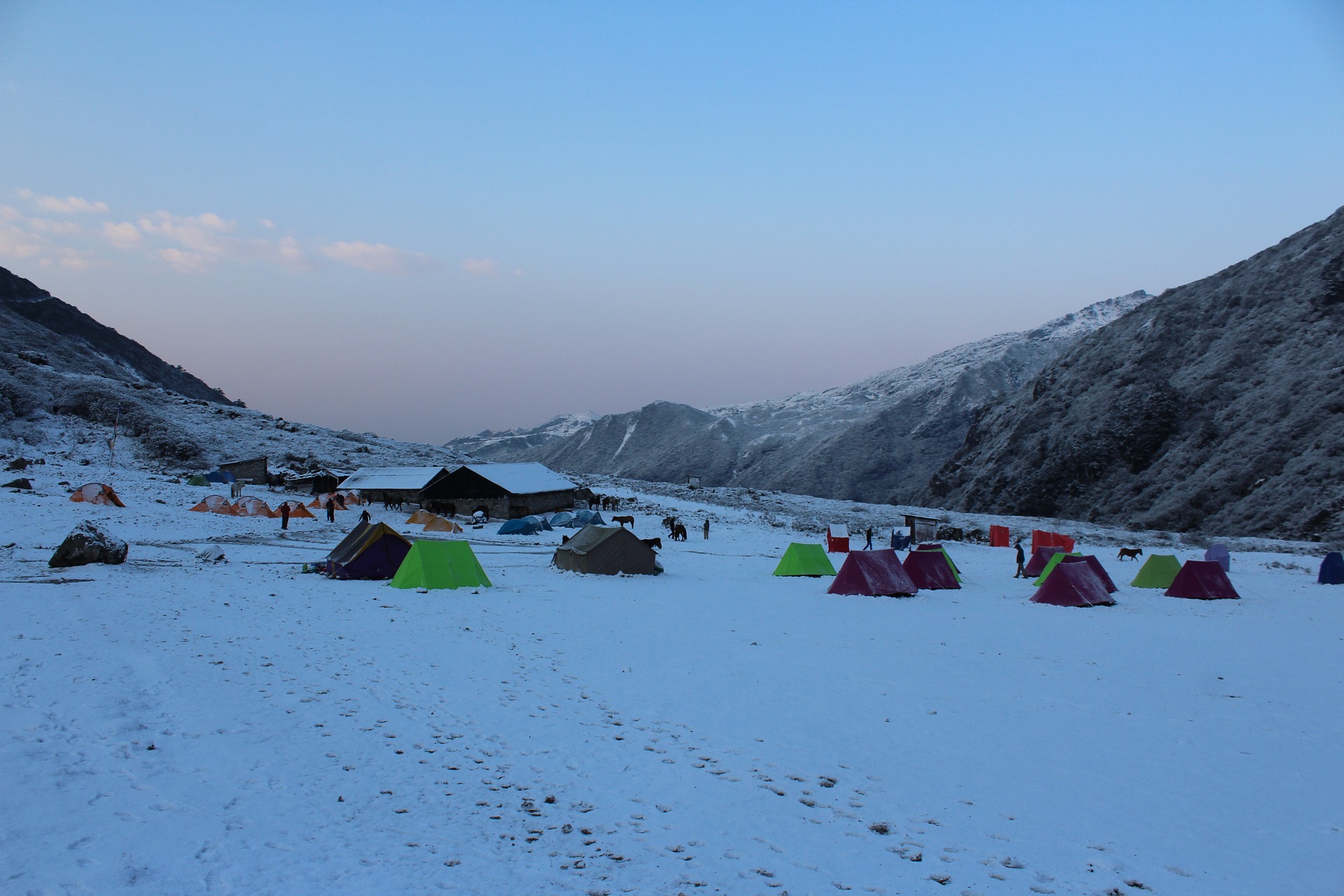 Accommodation in Kanchenjunga Trek
