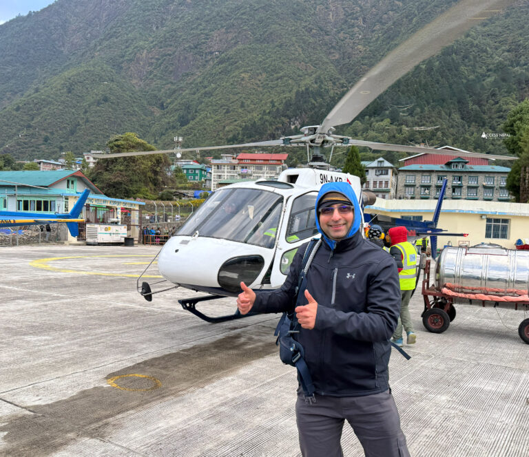 Everest base camp helicopter tour