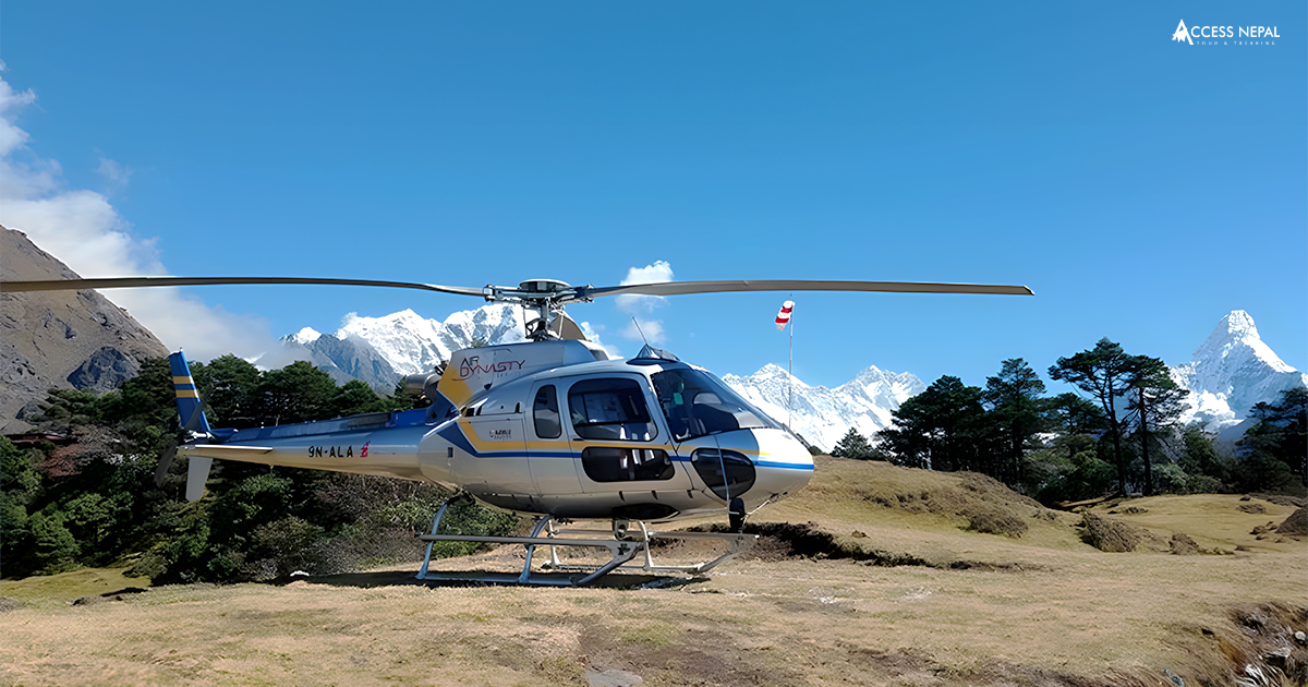 Everest Base Camp Trek Itinerary of Heli tour