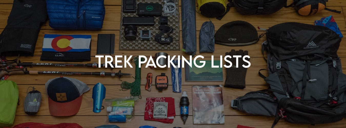 Trek Packing List