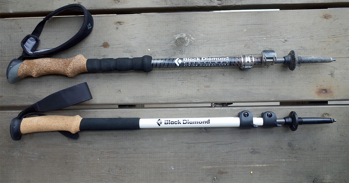 Black Diamond Alpine Carbon Cork / Best Trekking Poles for Men