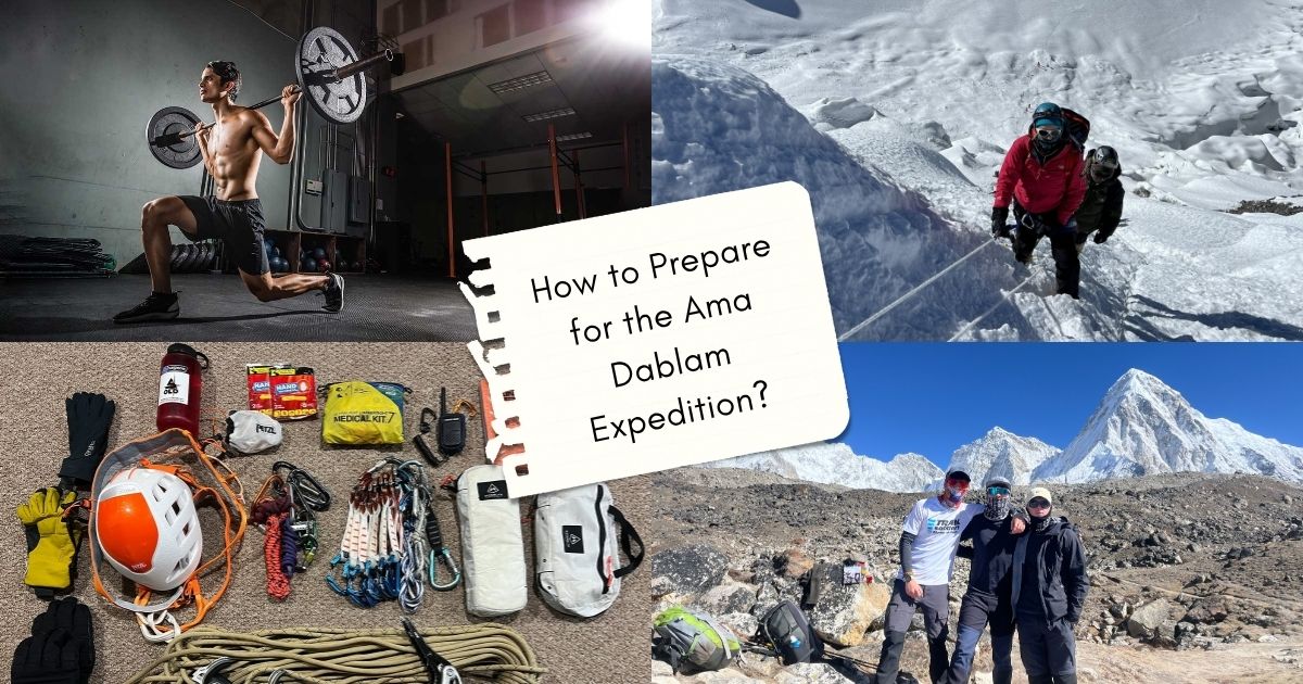 How to prepare for Ama Dablam Expedition?