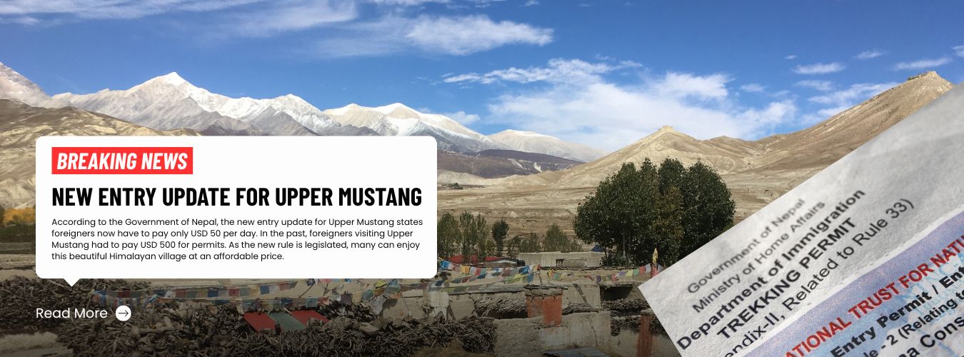 New Entry Update for Upper Mustang