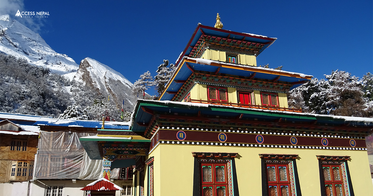 Cultural monastries in manaslu