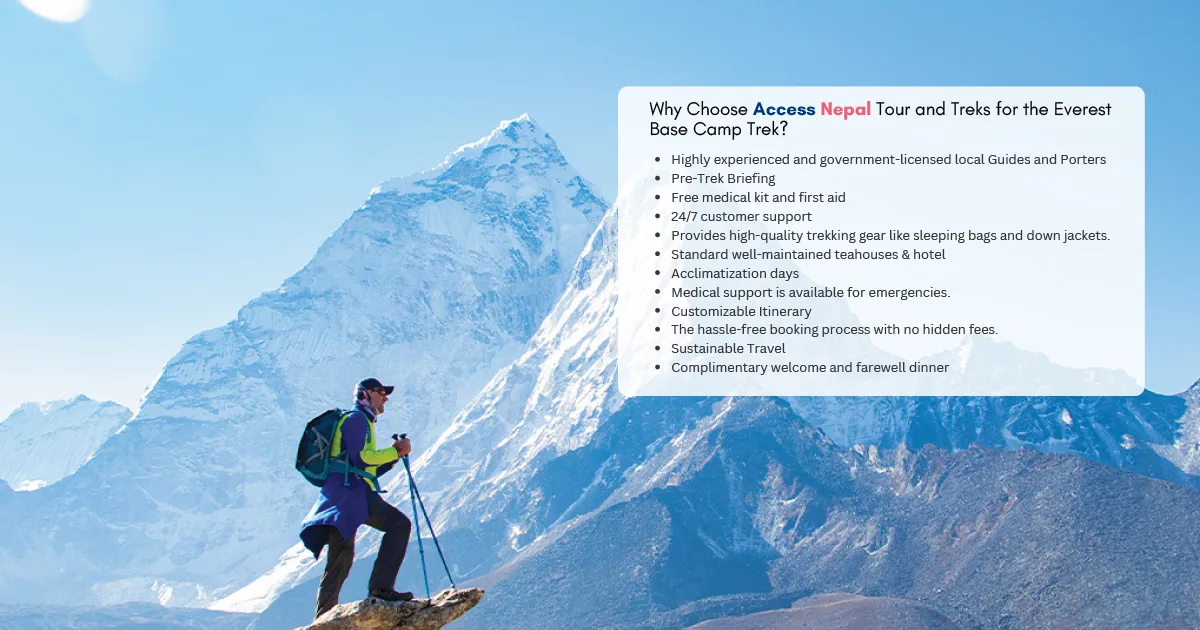 Why Choose Access Nepal Tour and Trekking for Everest Base Camp Trek