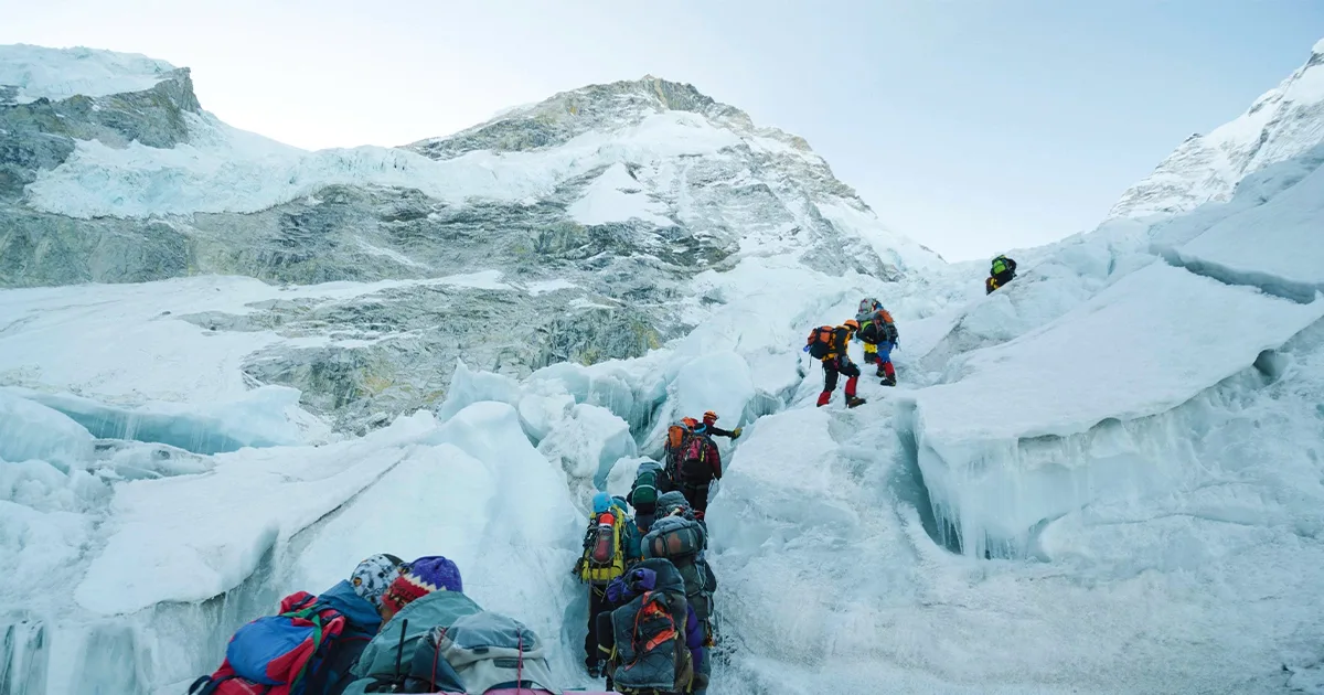 Path of Mount Everest