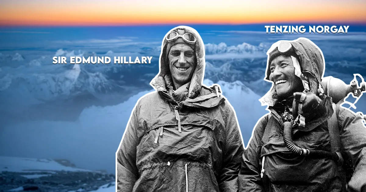 sir edmund hillary and tenzing norgay