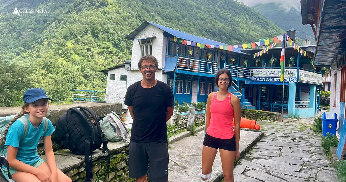 Trekking with teens and school-aged kids