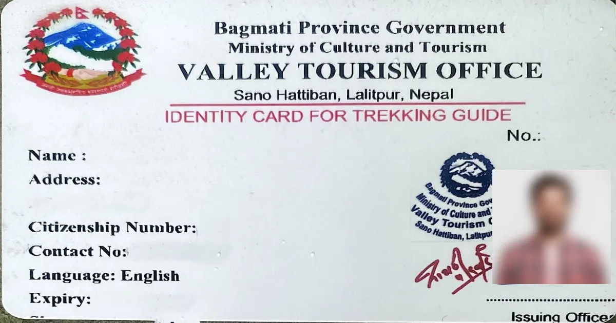 Guide license needed for Manaslu Circuit Trek