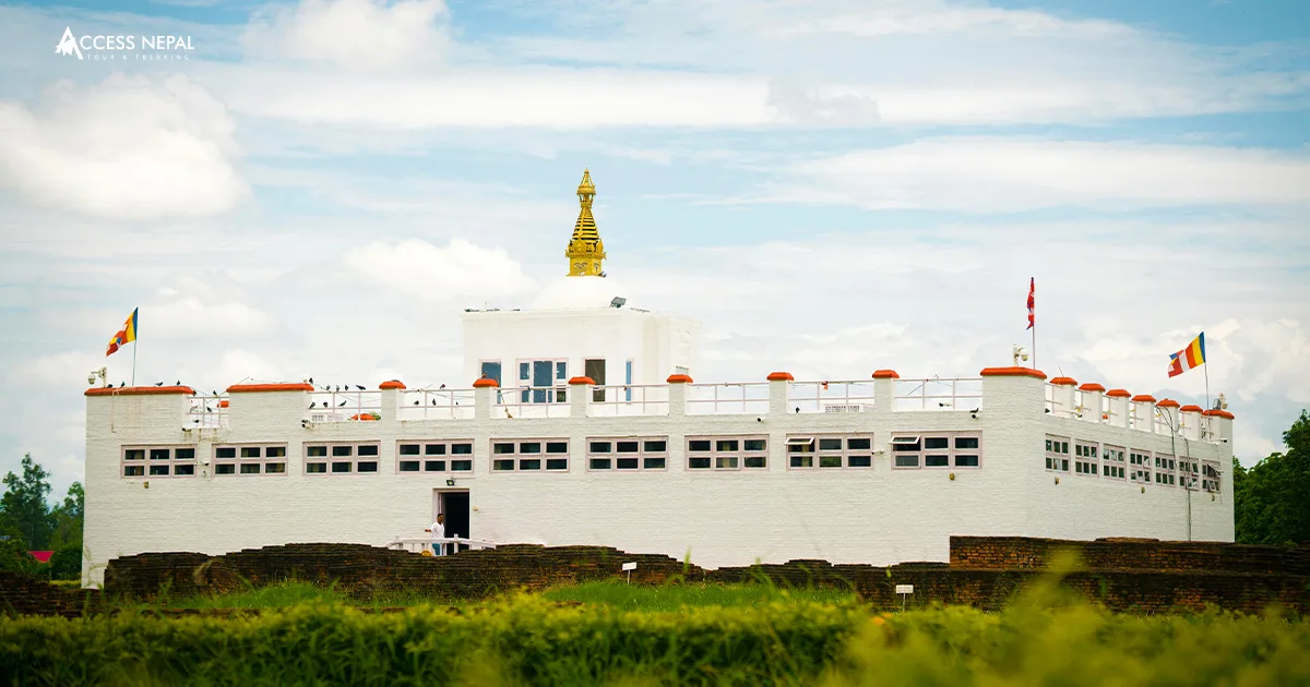 Lumbini is one of the most sacred pilgrimage sites in the world