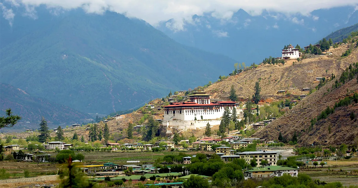 Paro Valley is the gateway to Bhutan