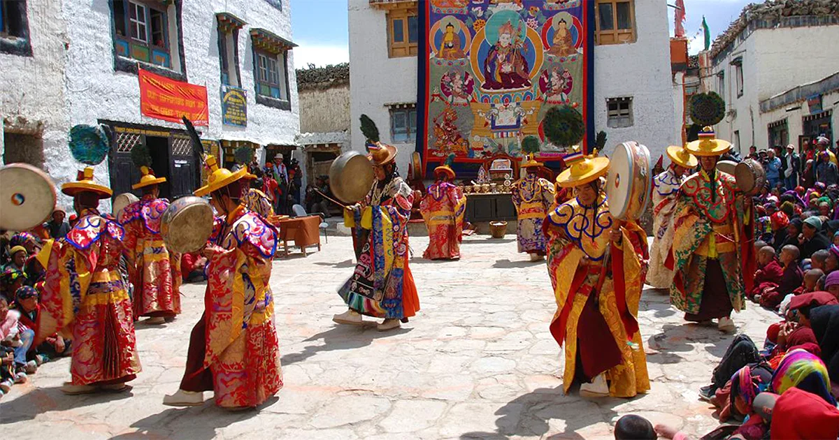 Tiji Festival celebration a Tibetan-Buddhist festival