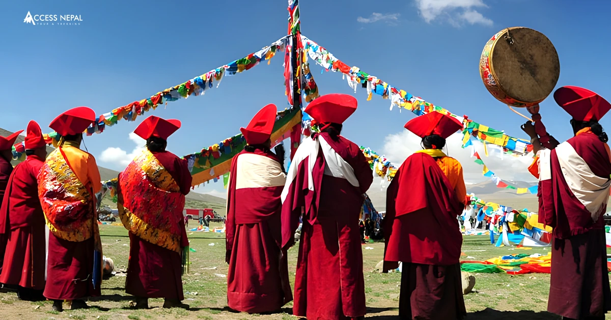 Saga Dawa (a key Buddhist festival in spring (May)