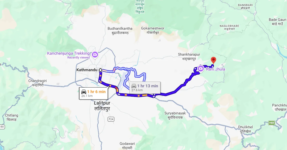 where exactly is nagarkot