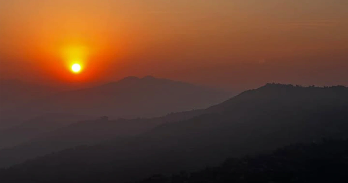 Sunrise in Dhulikhel