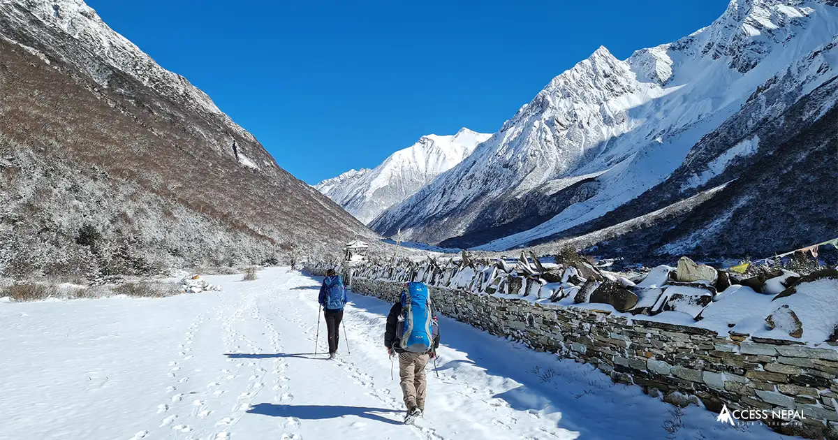 Manaslu Circuit Trek in Winter