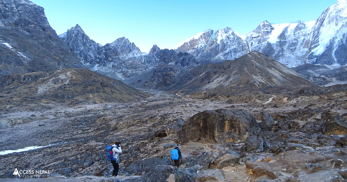 Everest three passes trek difficulty