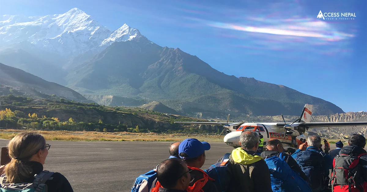 Jomsom, also known as Dzongsam, is the centre of Mustang district