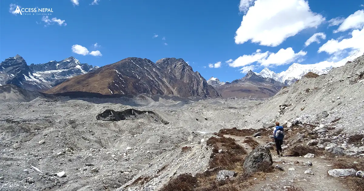 During Everest Three Passes Trek