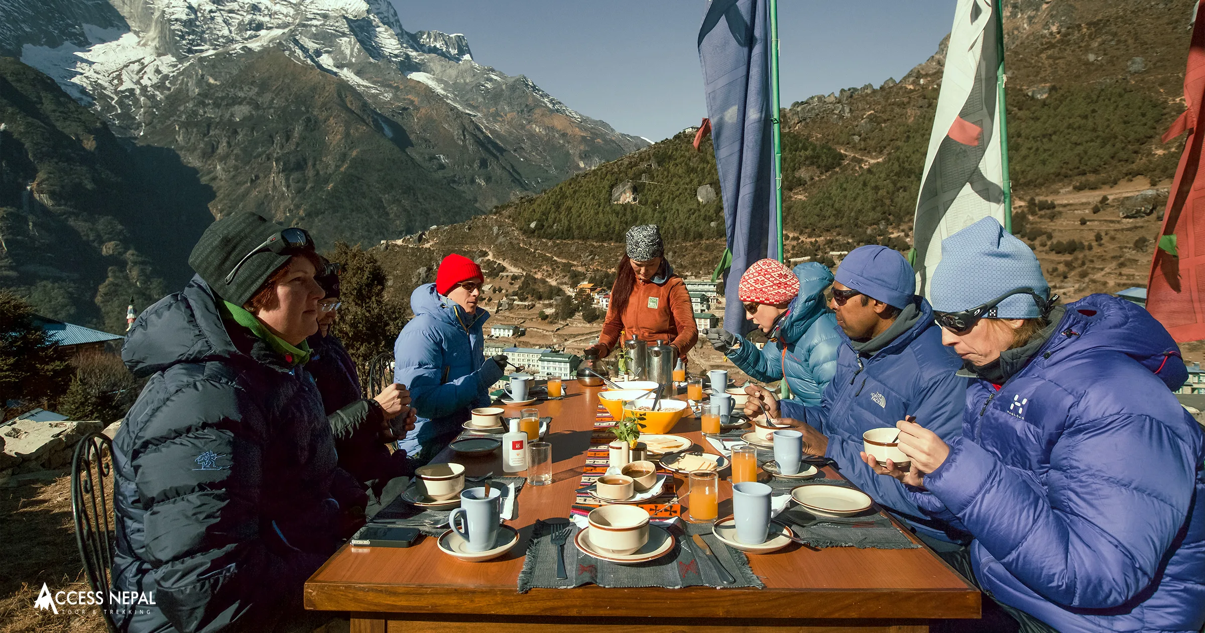 Food and Dining on the Luxury EBC Trek