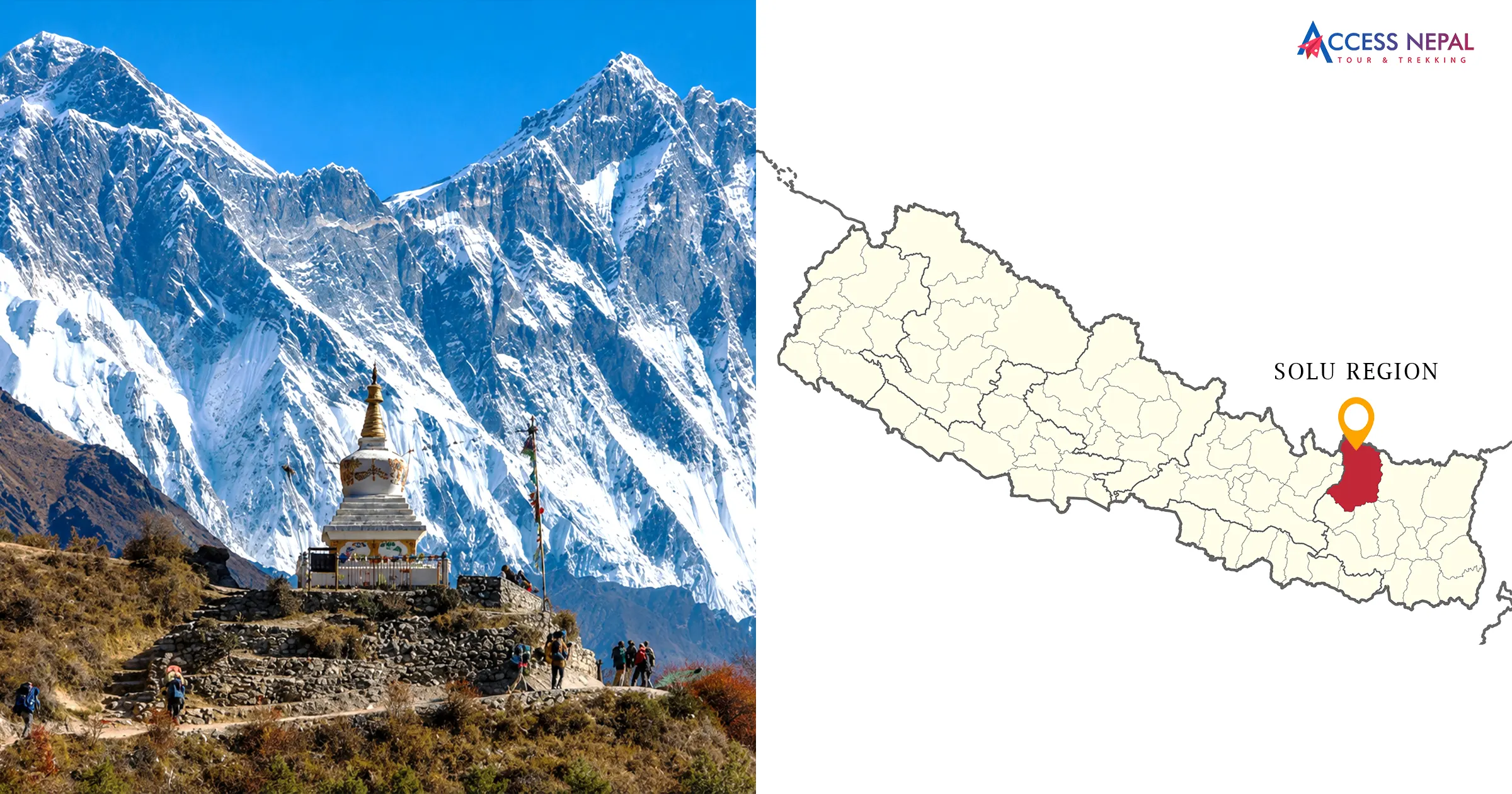solu region in the map of Nepal