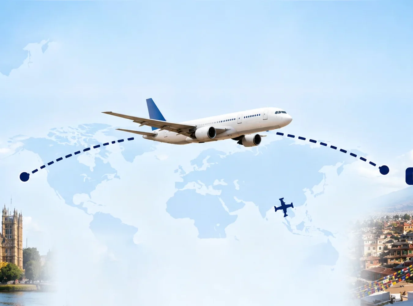 Can you fly direct from the UK to Kathmandu