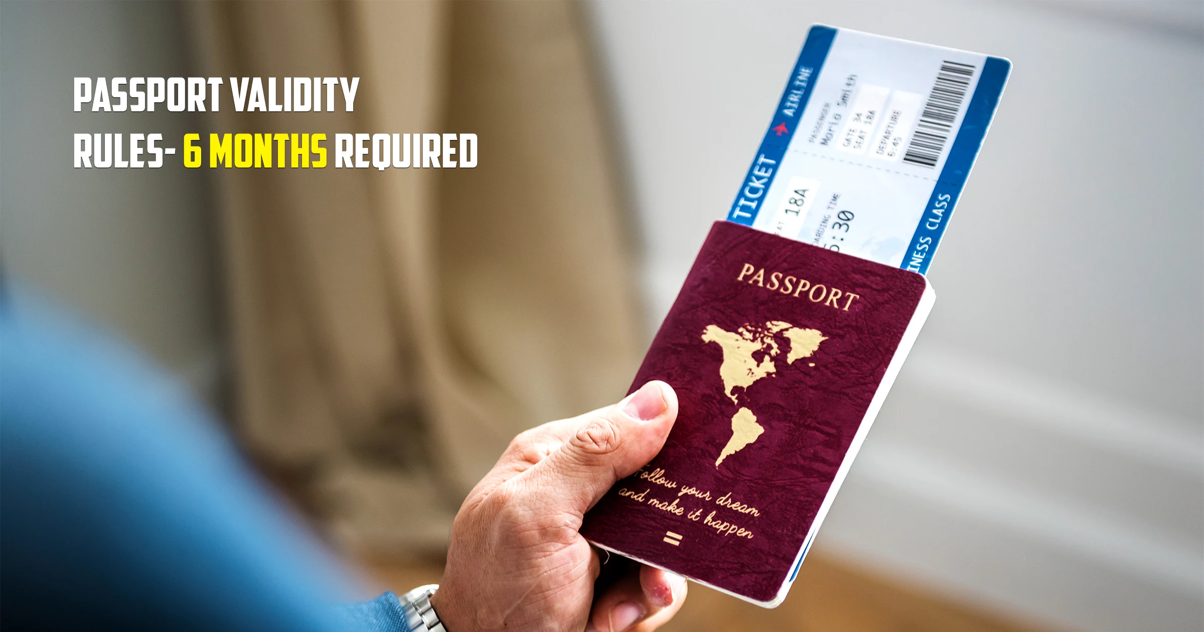 Passport Validity of the country of Origin