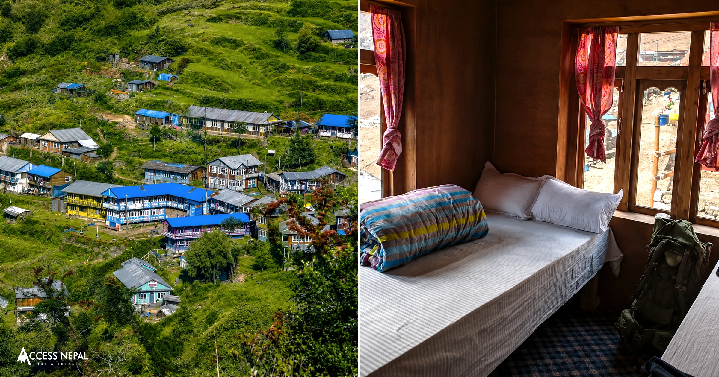 Accommodation during Tamang Heritage Trek