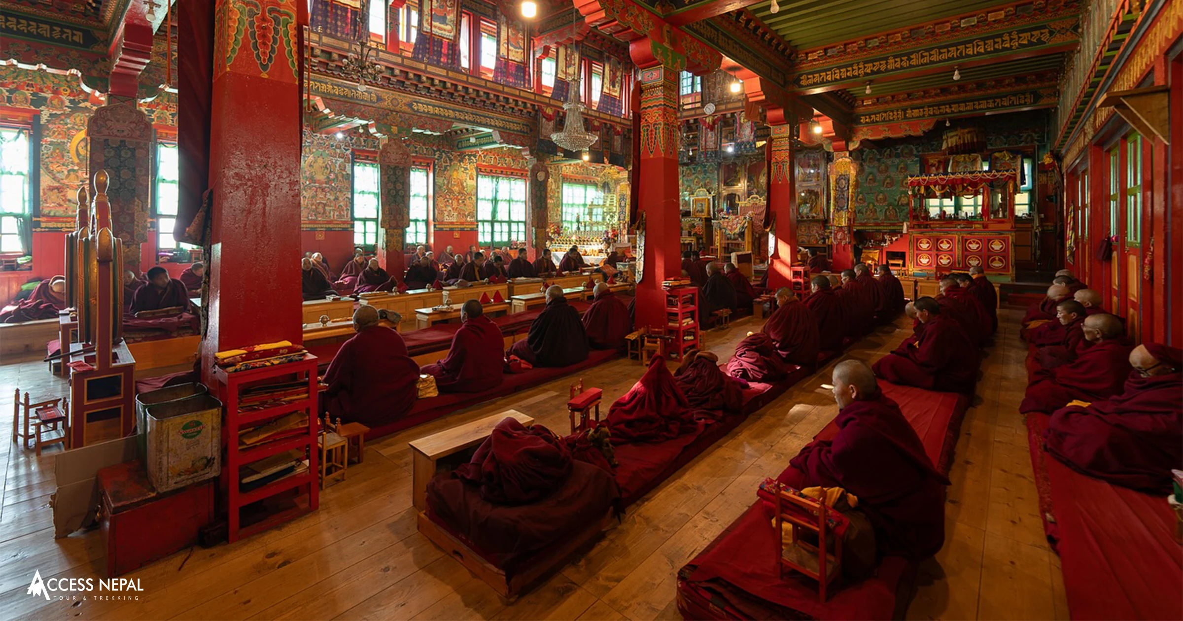 Architecture of Thupten Choling Monastery
