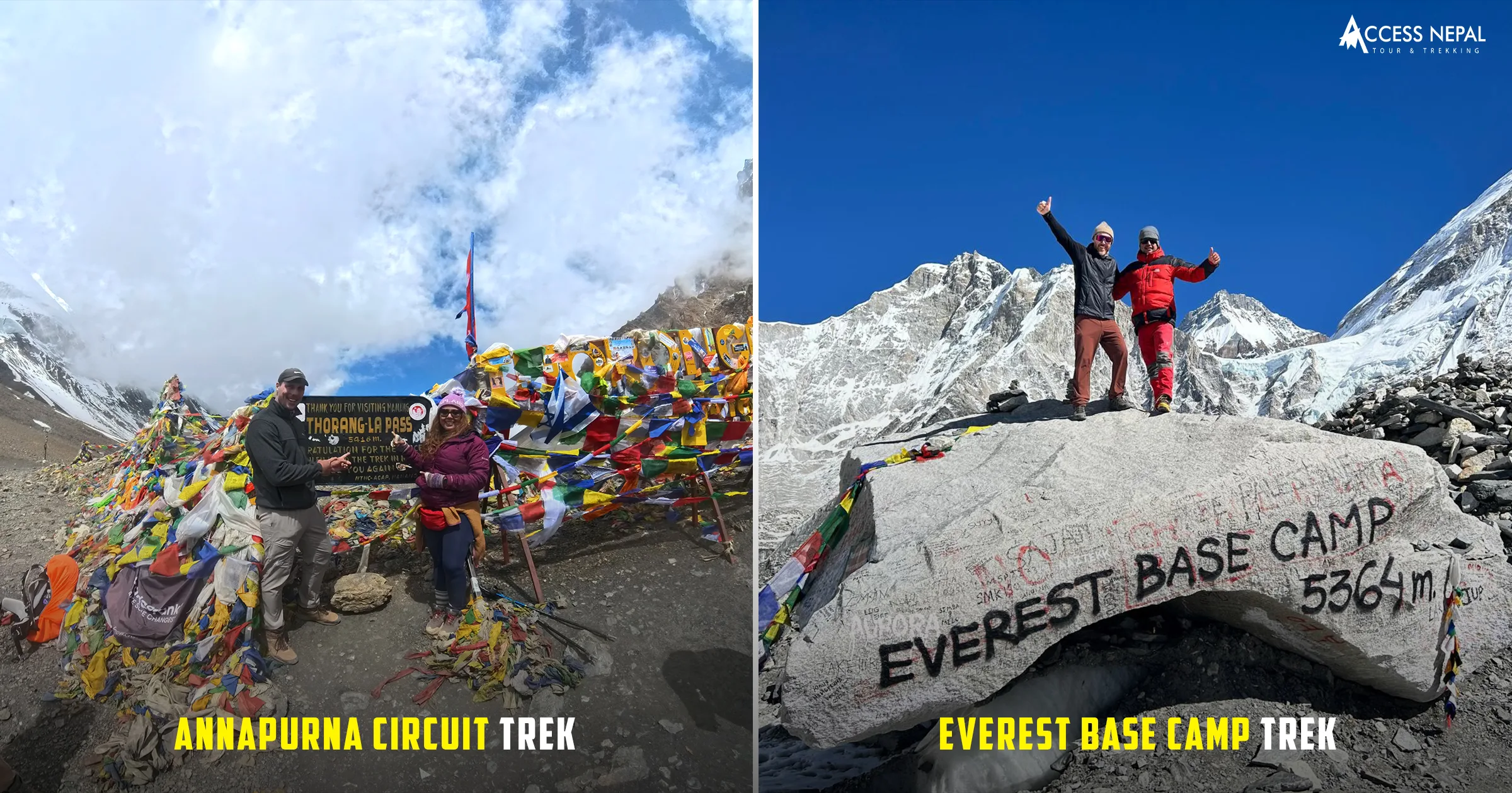 Everest Base Camp Vs Annapurna Circuit Trek