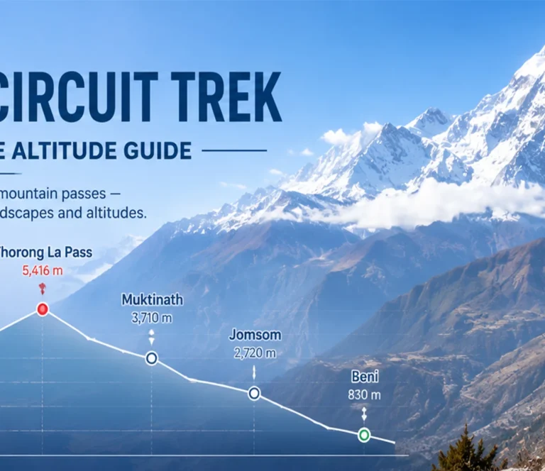 Annapurna Circuit Trek Elevation Guide