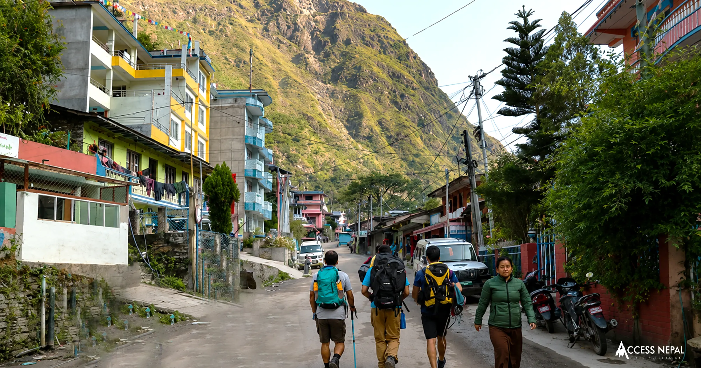 Syabrubesi is a vibrant, culturally rich mountain village in the Rasuwa District
