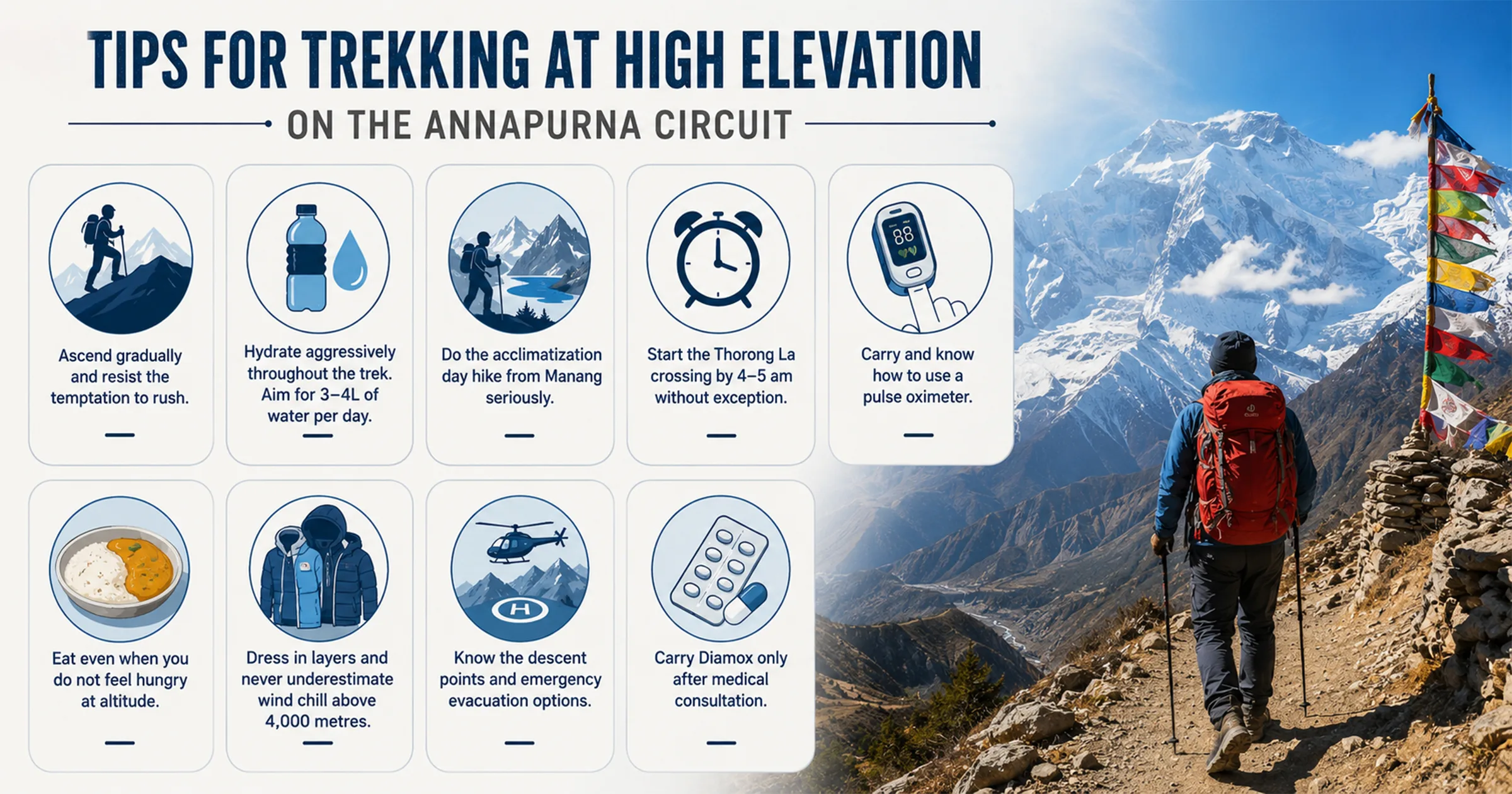 Tips for trekking in high altitude