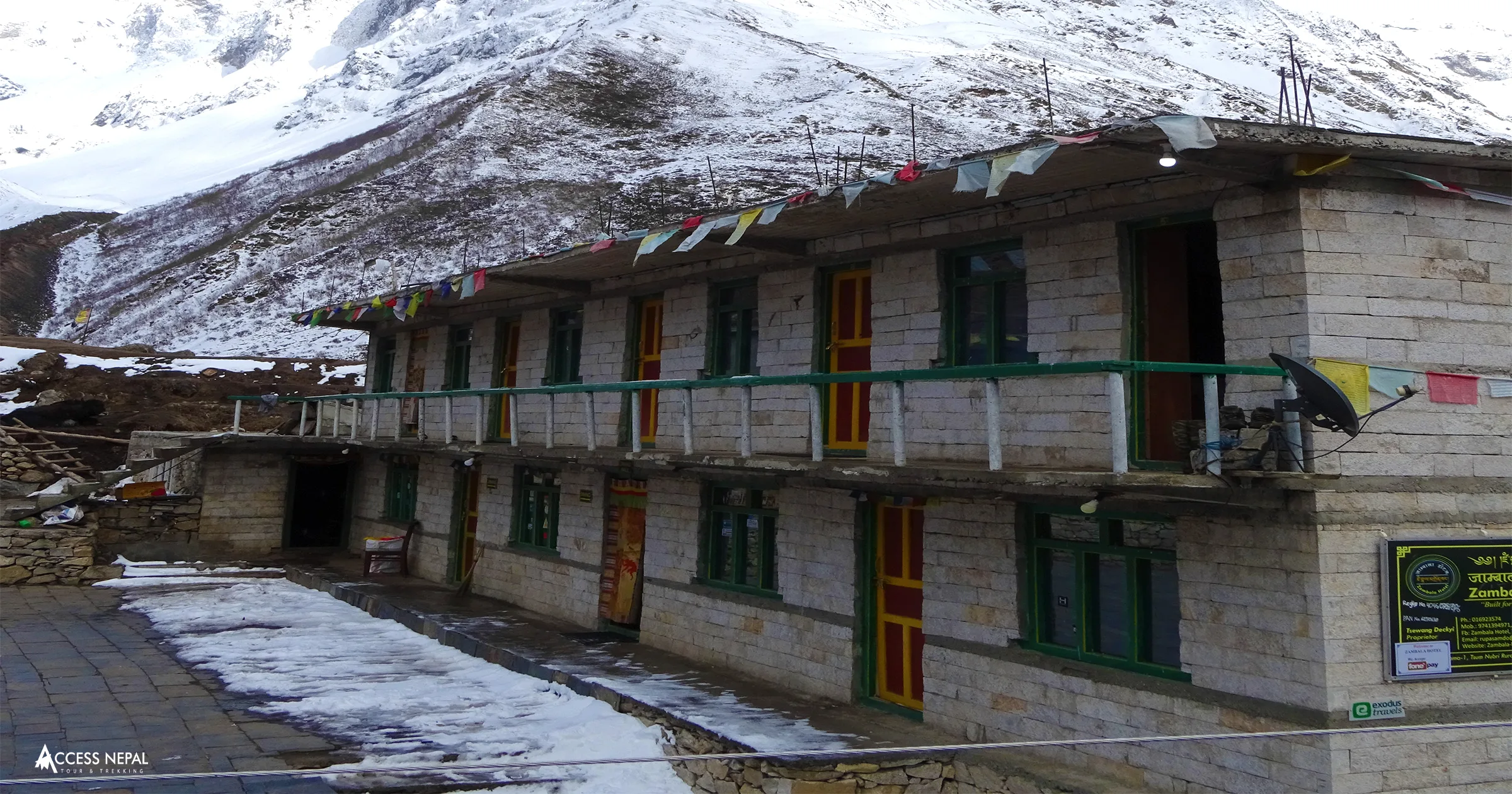 Tea House Accommodation During Tsum Valley Trek