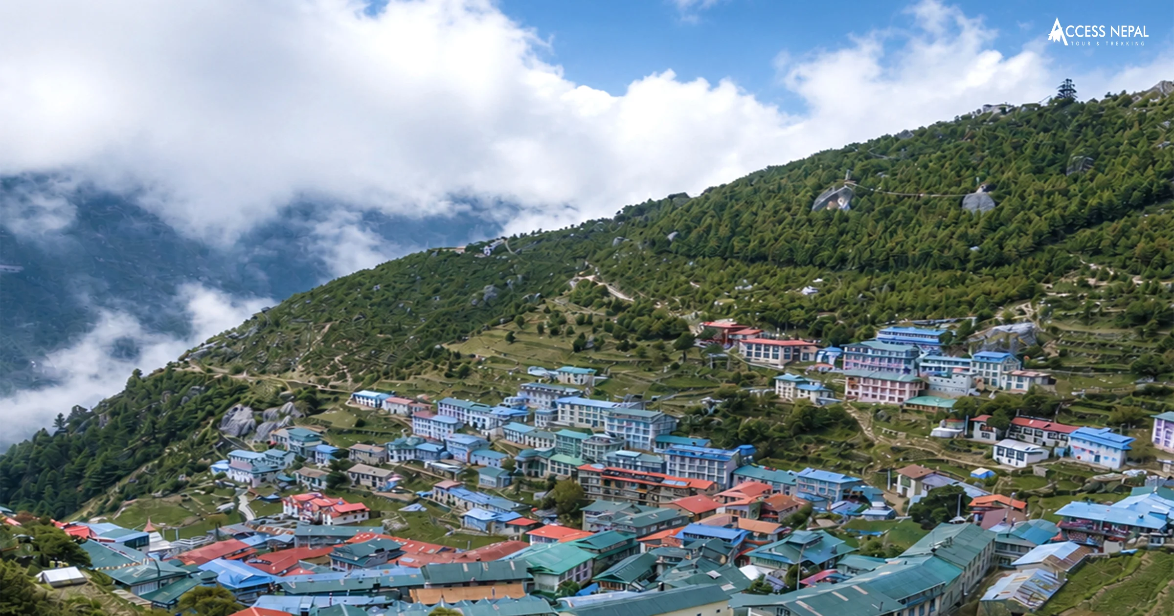 Namche Bazzar Gateway to Everest 