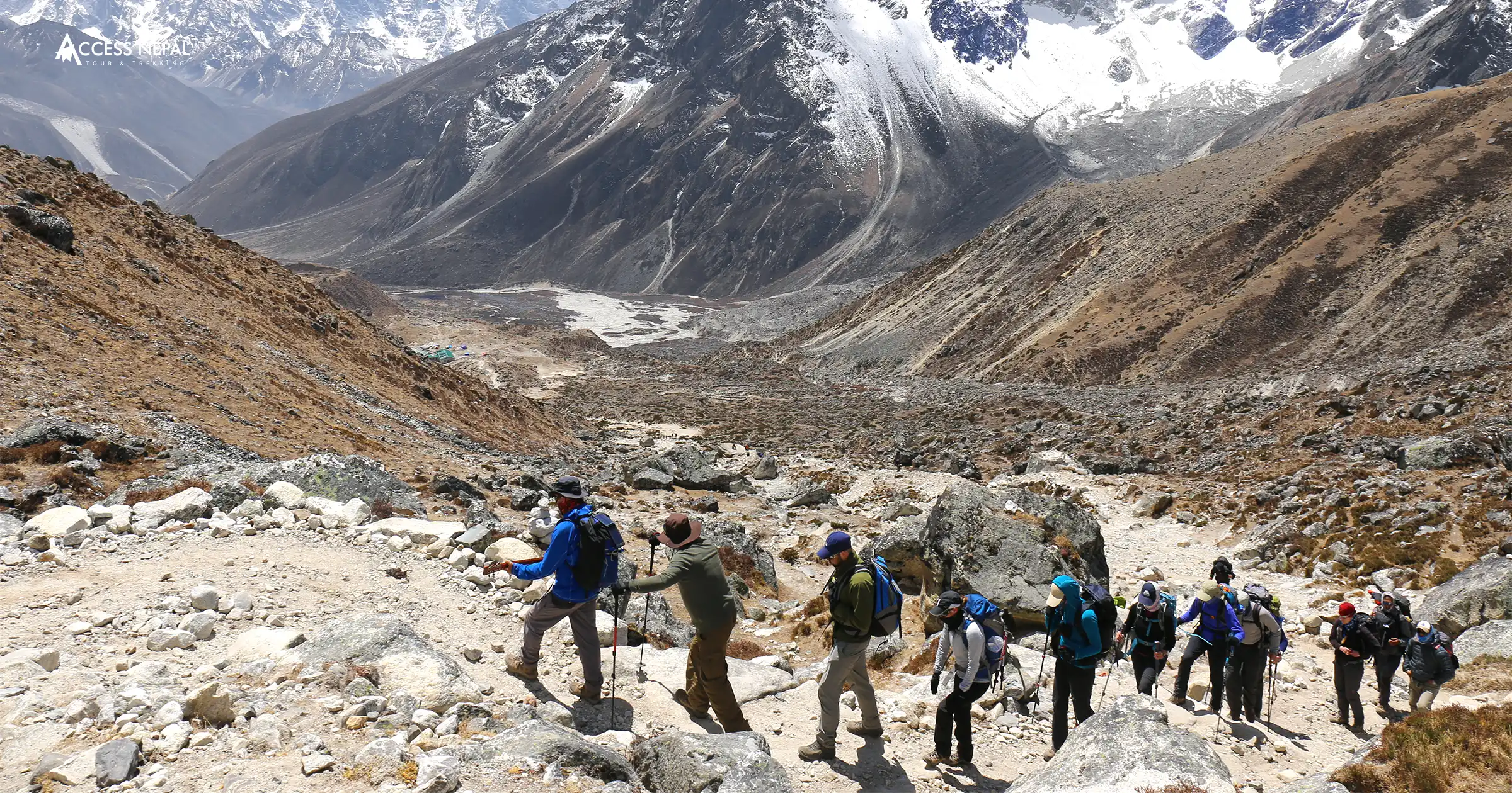 When you walks too fast during a trek, they risk early burnout