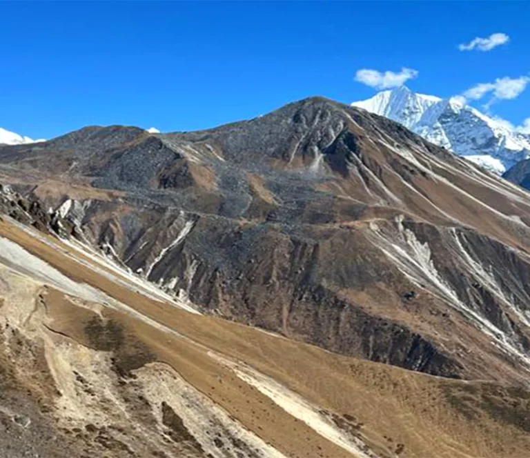 Yala Peak is a mountain in the Langtang area in Nepal. Elevation 5,500 m (18,000 ft)