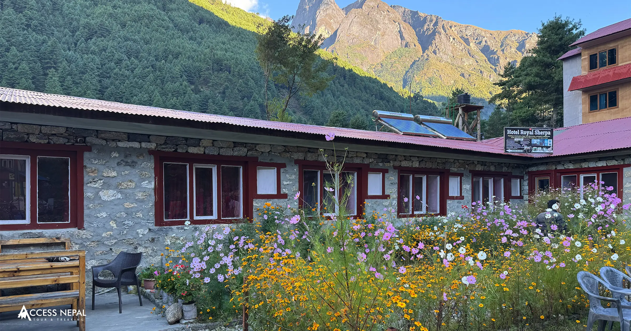 Accommodation on Phakding during Everest Base Camp Trek