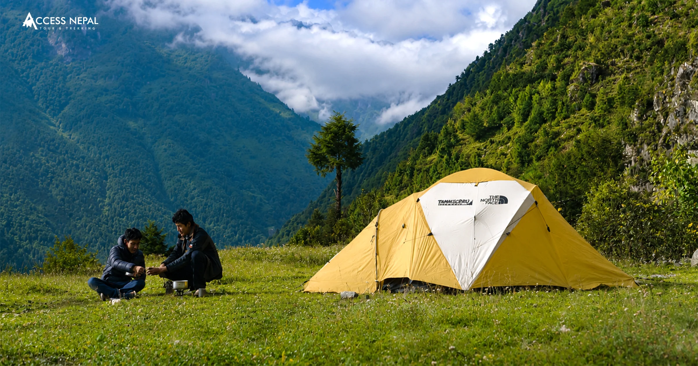 Camping during Everest Base Camp Trek